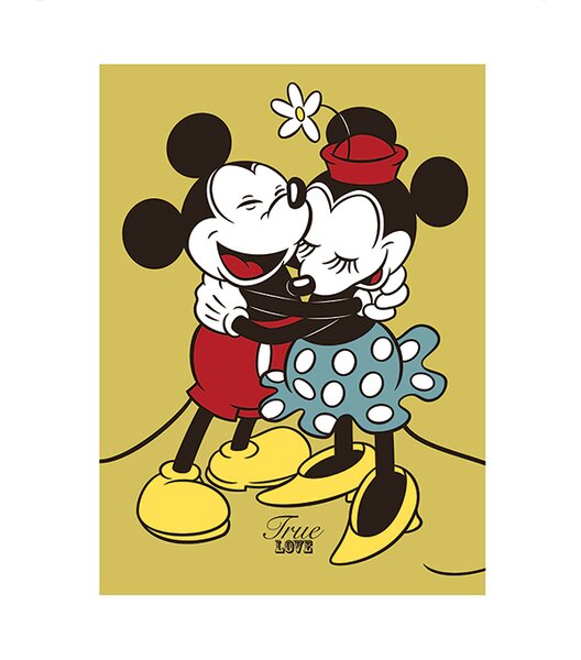 Mickey 2024 and Minnie Grey Print - Different Base Colors Available